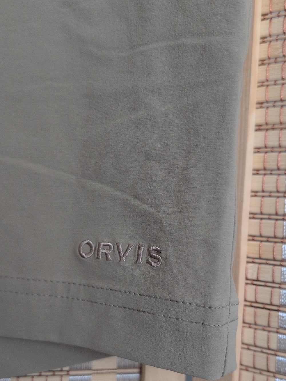 Orvis Men's Tan Performance Hybrid Shorts - Picture 2 of 9